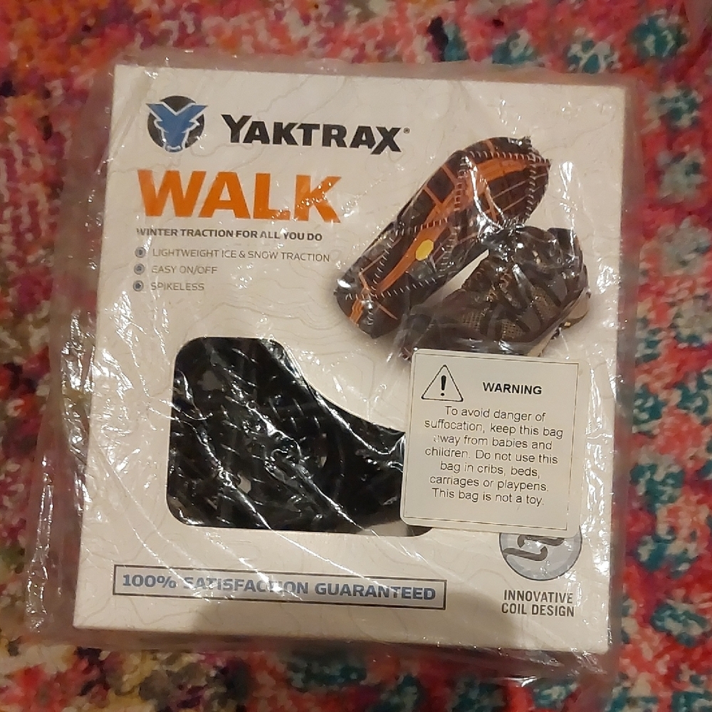 Size Large NWT Yaktrax Walk Traction Device